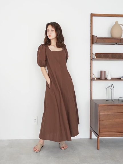 Đầm / váy trắng dài tay rúm ngực | Shopee Việt Nam